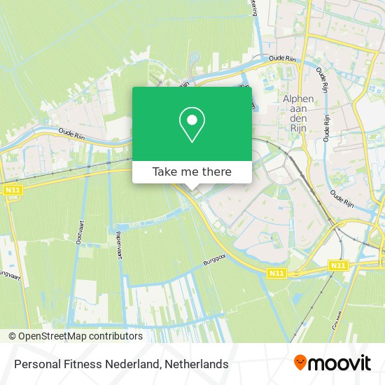 Personal Fitness Nederland Karte