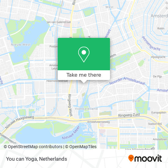 You can Yoga map