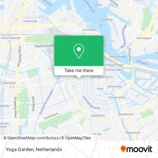 Yoga Garden map