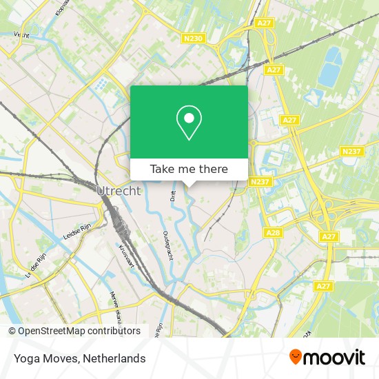Yoga Moves map