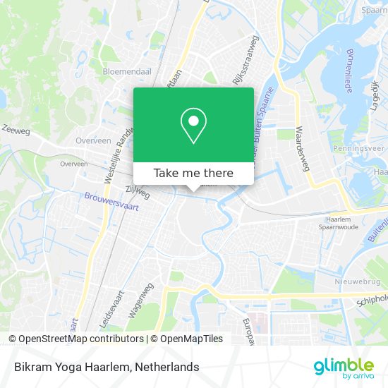 Bikram Yoga Haarlem map