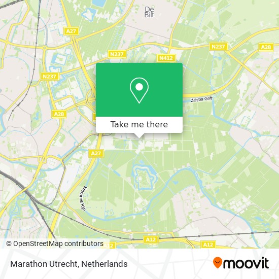 Marathon Utrecht Karte