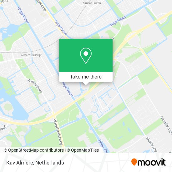 Kav Almere map