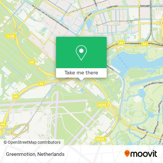 Greenmotion map