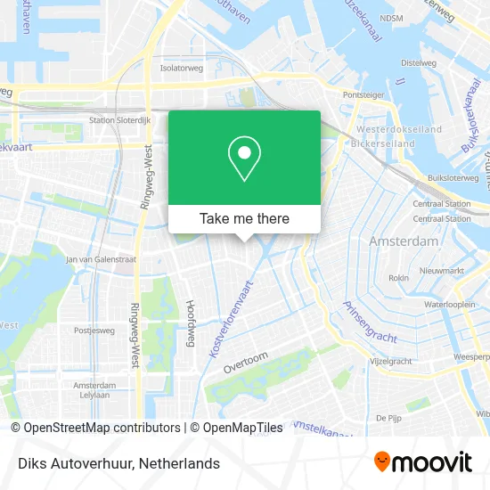 Diks Autoverhuur map