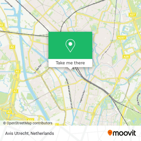 Avis Utrecht Karte