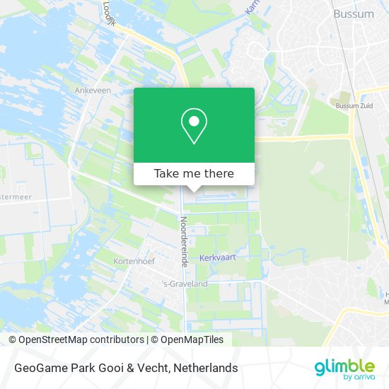 GeoGame Park Gooi & Vecht map