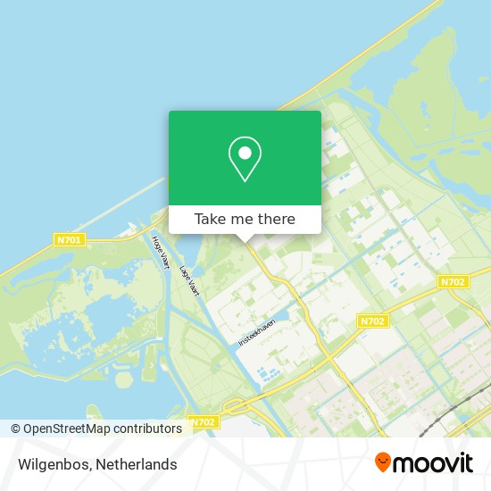 Wilgenbos map