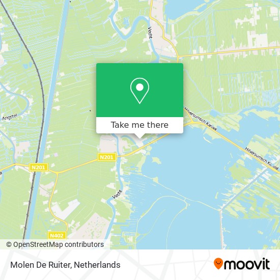 Molen De Ruiter map