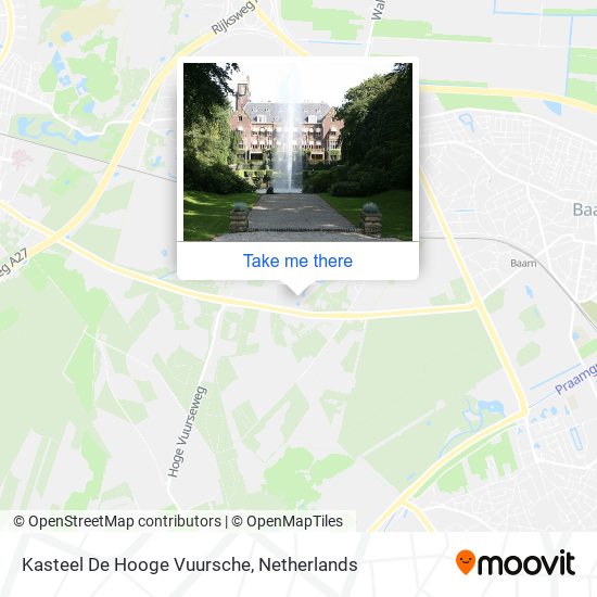 Kasteel De Hooge Vuursche map
