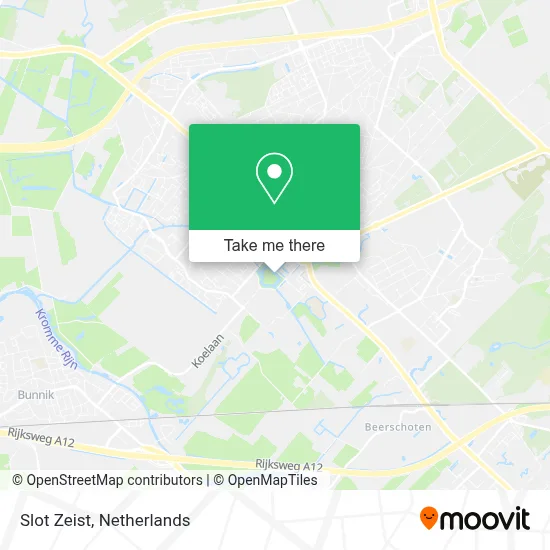 Slot Zeist map