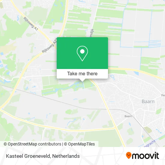 Kasteel Groeneveld map