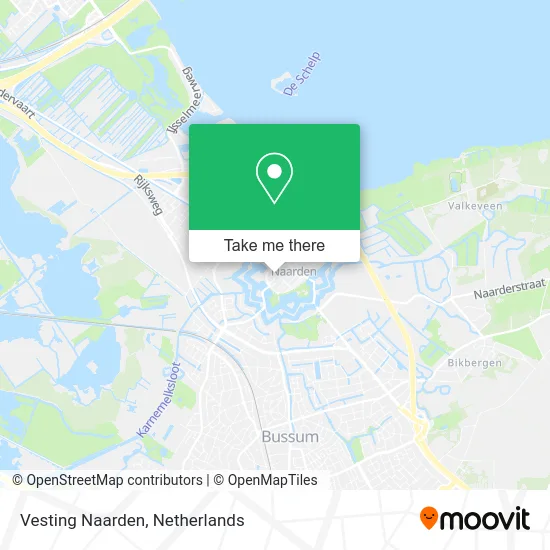 Vesting Naarden map