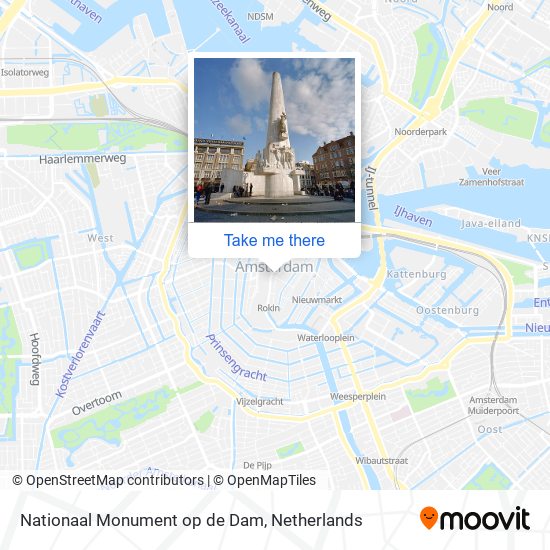 Nationaal Monument op de Dam map