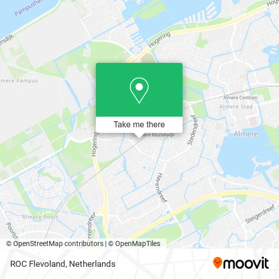 ROC Flevoland Karte