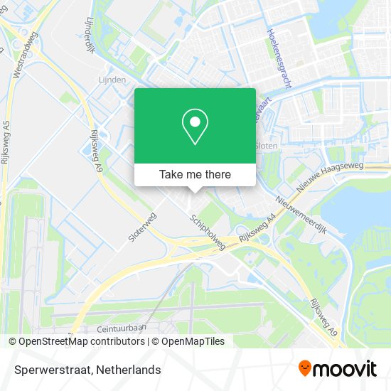 Sperwerstraat map