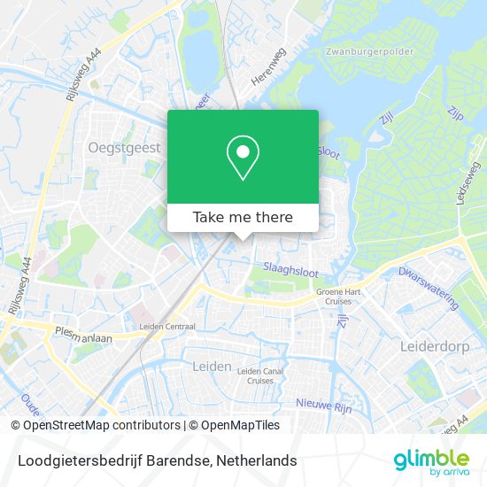 Loodgietersbedrijf Barendse map