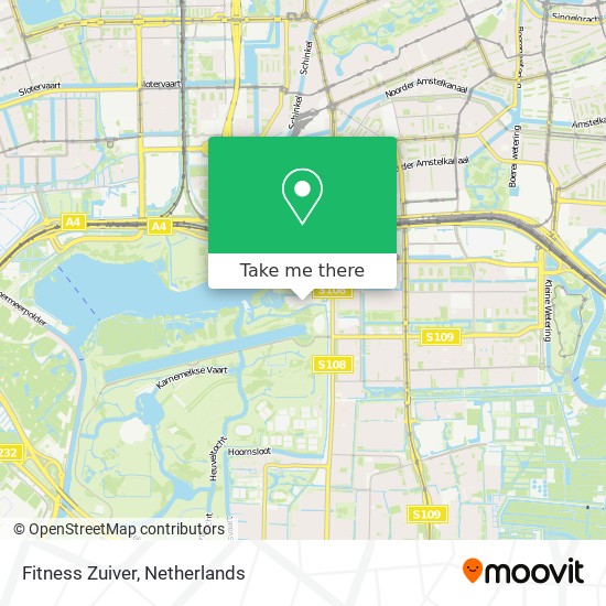 Fitness Zuiver map