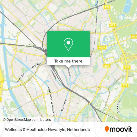 Wellness & Healthclub Newstyle map
