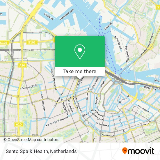 Sento Spa & Health map