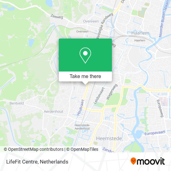 LifeFit Centre map