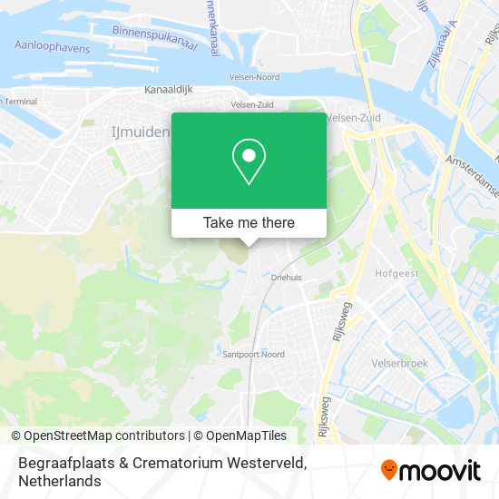 Begraafplaats & Crematorium Westerveld map