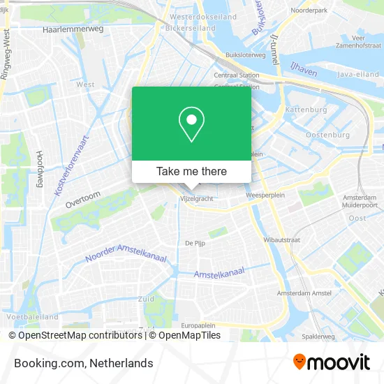Booking.com Karte
