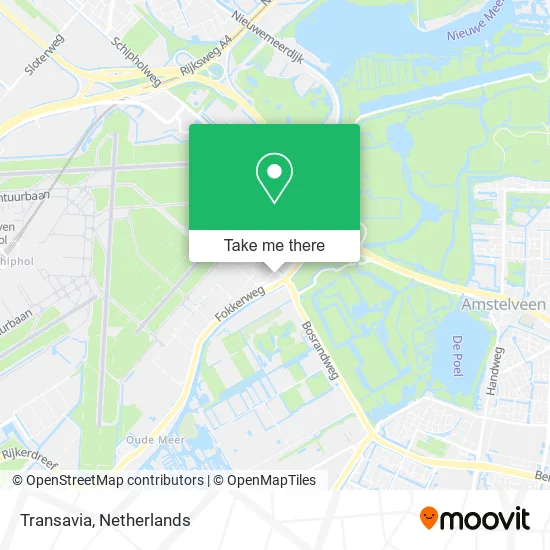 Transavia map