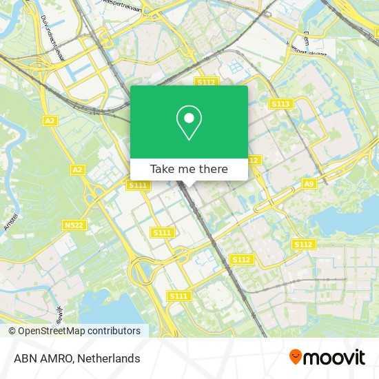 ABN AMRO map