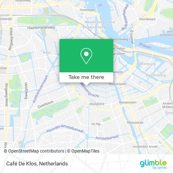 Café De Klos map