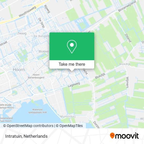 Intratuin map