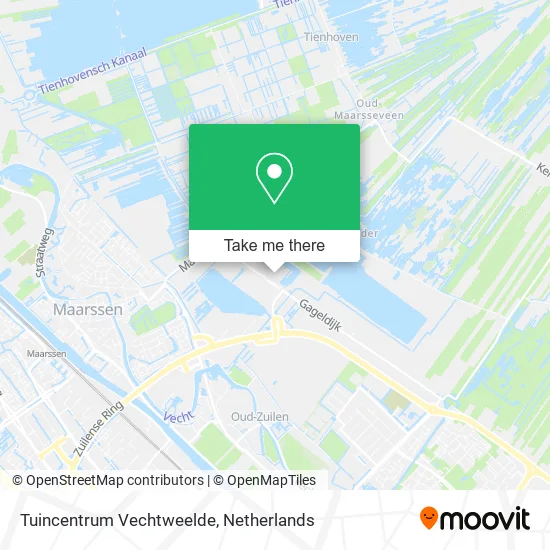 Tuincentrum Vechtweelde map