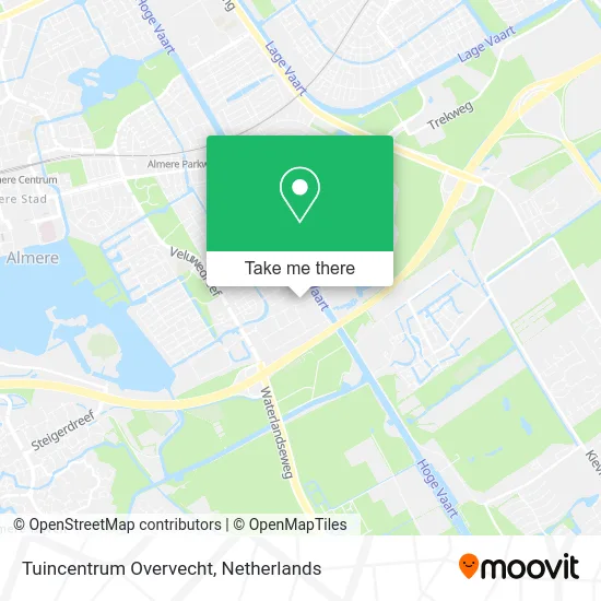 Tuincentrum Overvecht map