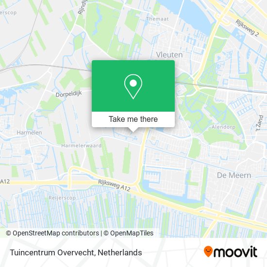 Tuincentrum Overvecht map