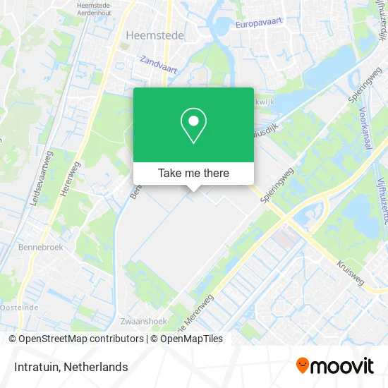 Intratuin map