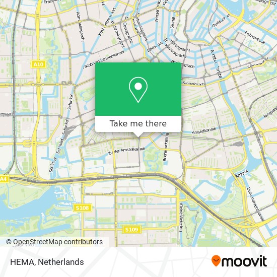 HEMA map