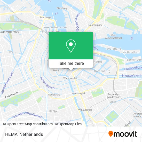 HEMA map