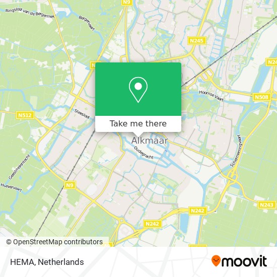 HEMA map