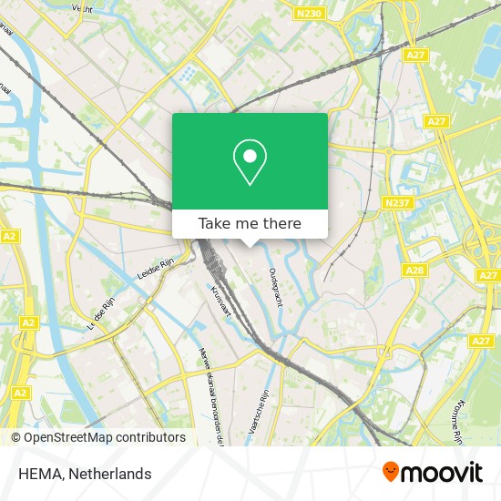 HEMA map