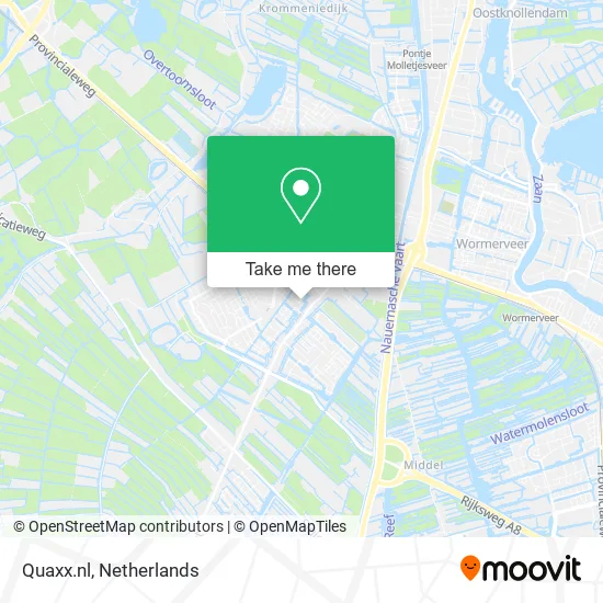Quaxx.nl map