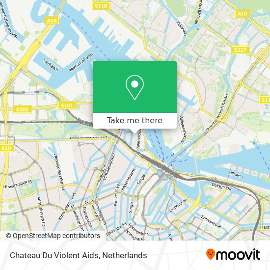 Chateau Du  Violent Aids map