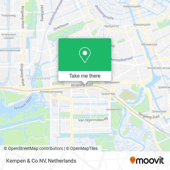 Kempen & Co NV map