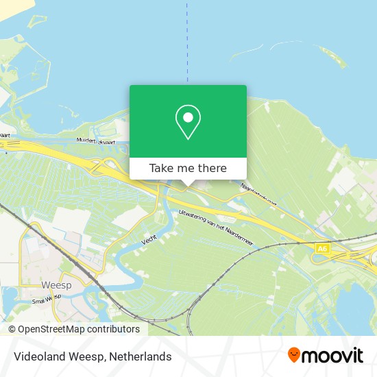 Videoland Weesp map