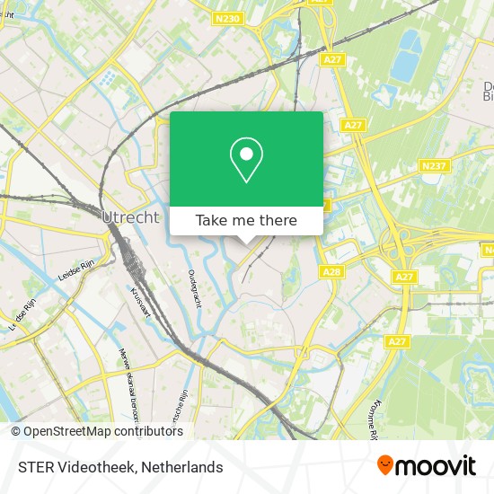 STER Videotheek map