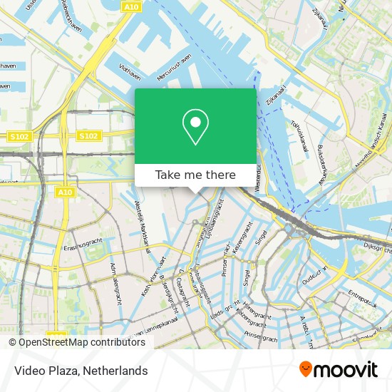 Video Plaza map