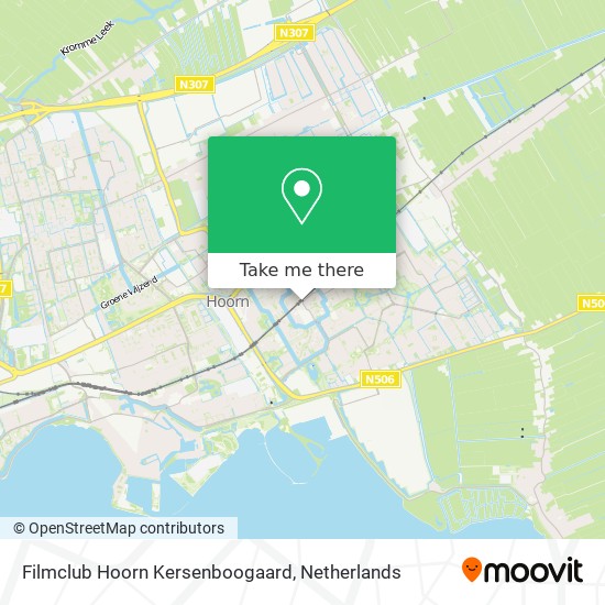 Filmclub Hoorn Kersenboogaard map
