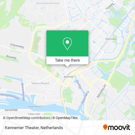 Kennemer Theater Karte