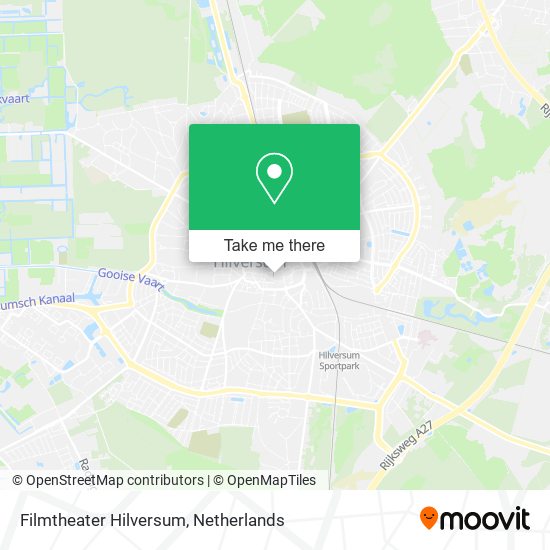 Filmtheater Hilversum map