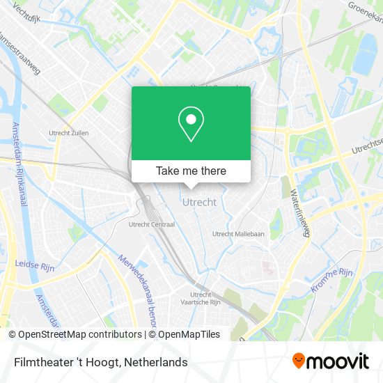 Filmtheater 't Hoogt map