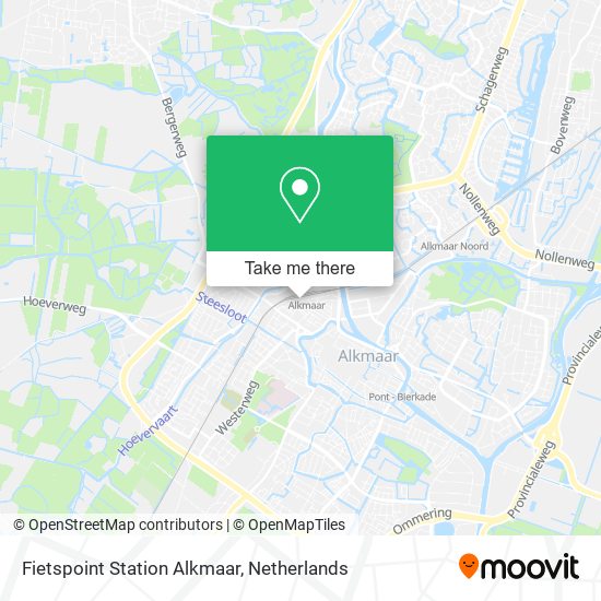 Fietspoint Station Alkmaar map